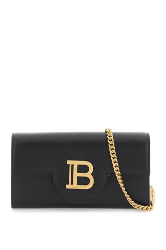 Balmain B-buzz Black Leather Wallet - Balmain - Modalova