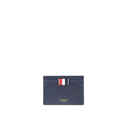 Thom Browne Leather Card Holder - Thom Browne - Modalova