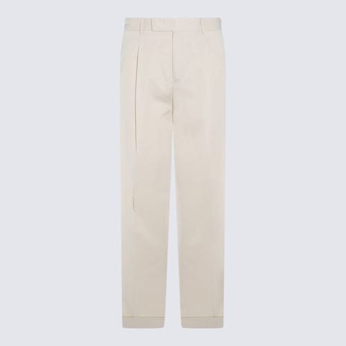 PT Torino White Cotton Pants - PT Torino - Modalova