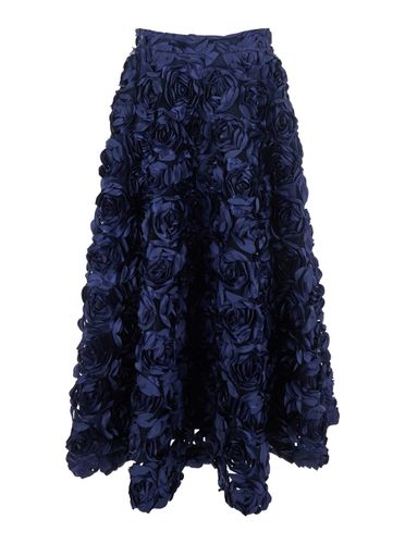 Skirt With All-over Floral Decorations In Fabric Woman - Rotate by Birger Christensen - Modalova