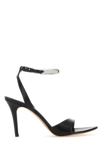 Black Leather Yluan Sandals - Isabel Marant - Modalova