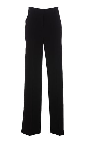 Pinko Wide-leg Crepe Trousers - Pinko - Modalova