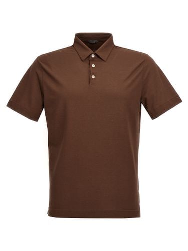 Zanone ice Cotton Polo Shirt - Zanone - Modalova