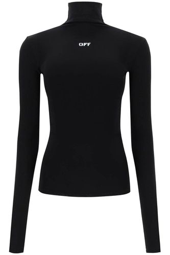 Off-stamp Long-sleeved Top - Off-White - Modalova