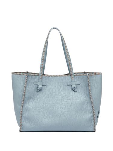 Light Blue Marcella Shopping Bag In Bubble Leather - Gianni Chiarini - Modalova