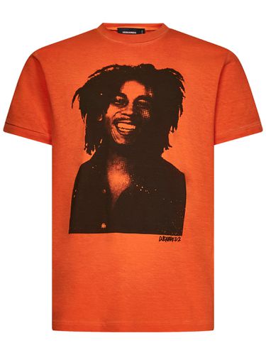Bob Marley Very Very Dan T-shirt - Dsquared2 - Modalova