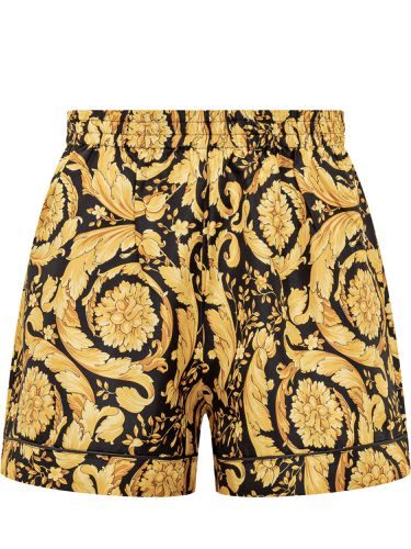 Versace Barocco Pajama Shorts - Versace - Modalova