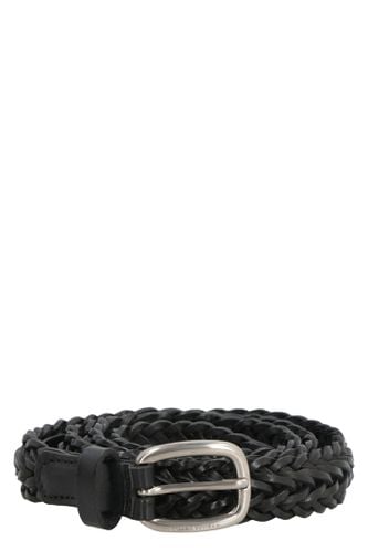 Houston Woven Leather Belt - Golden Goose - Modalova