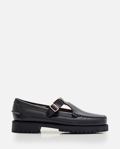 Georgina Lug Leather Loafer With T-bar - Sebago - Modalova