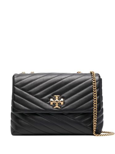 Convertible Kira Shoulder Bag With Logo In Chevron-quilted Leather Woman - Tory Burch - Modalova