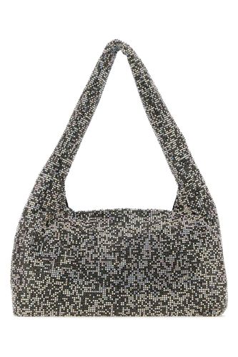 Kara Black Rhinestones Handbag - Kara - Modalova