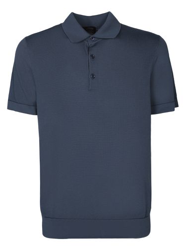 Brioni Textured Polo Shirt - Brioni - Modalova