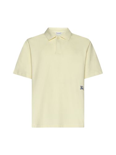 Logo Embroidered Polo Shirt - Burberry - Modalova