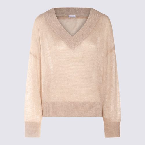 Cream Wool Knitwear - Brunello Cucinelli - Modalova