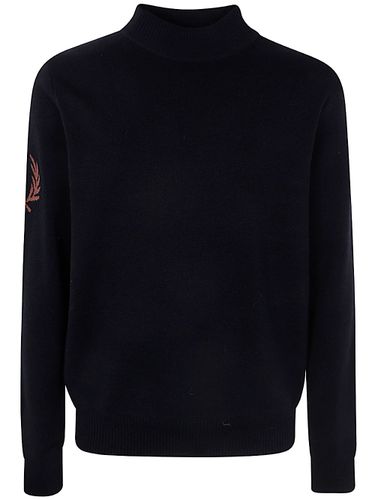 Laurel Wreath Mock Neck Jumper - Fred Perry - Modalova