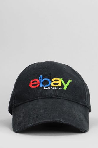 Balenciaga Hats In Black Cotton - Balenciaga - Modalova