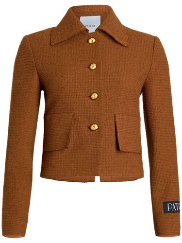 Patou Giacca Corta In Tweed - Patou - Modalova