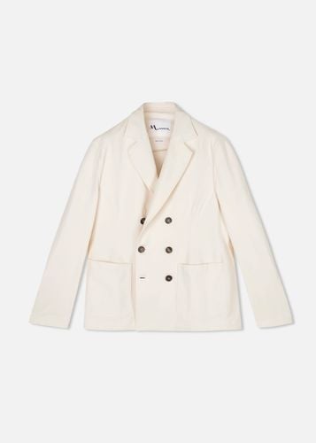 Aansonia Cotton Double Breasted Blazer - doppiaa - Modalova