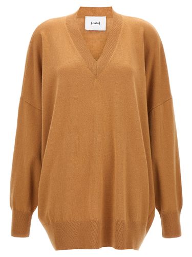 Nude) Oversize Sweater - nude - Modalova