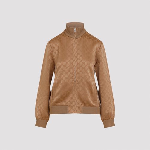 Long Sleeves Hoodie Zipped Jacket - Gucci - Modalova