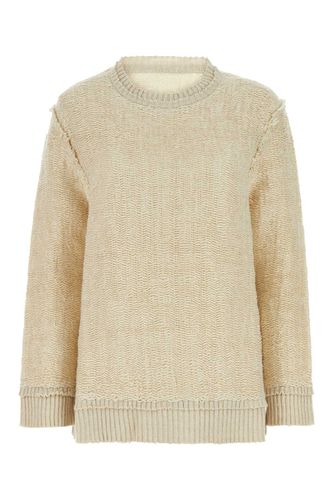 Hemp Blend Oversize Sweater - Maison Margiela - Modalova