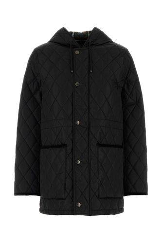 Burberry Black Nylon Jacket - Burberry - Modalova