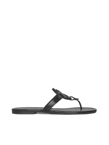Miller Leather Flat Sandals - Tory Burch - Modalova