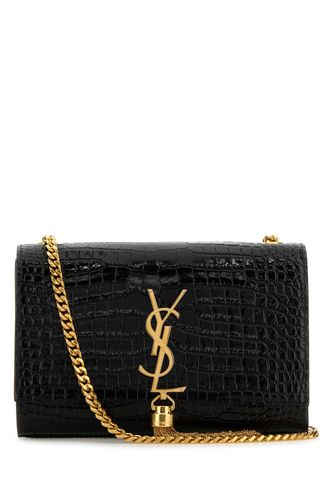 Black Leather Small Kate Shoulder Bag - Saint Laurent - Modalova