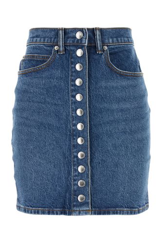 Alexander Wang Denim Mini Skirt - Alexander Wang - Modalova