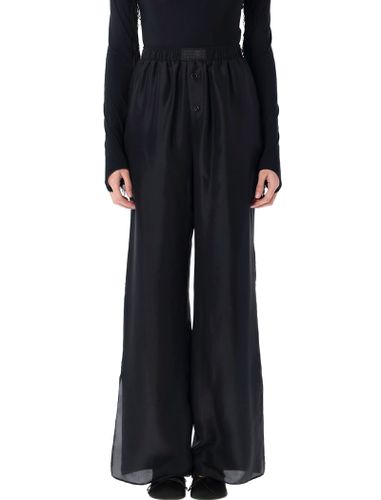 Pyjamas Style Silk Pant - MM6 Maison Margiela - Modalova