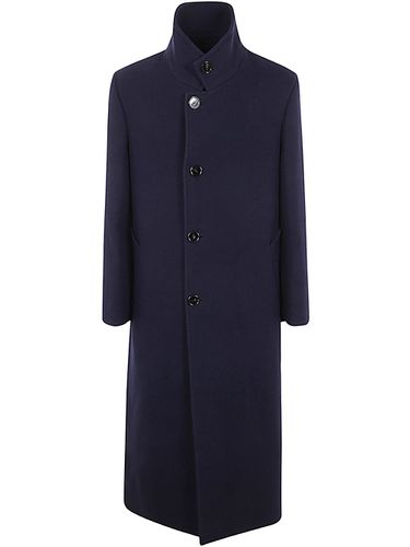 Long Coat High Collar - Ami Alexandre Mattiussi - Modalova