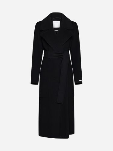 SportMax Veleno Belted Wool Coat - SportMax - Modalova