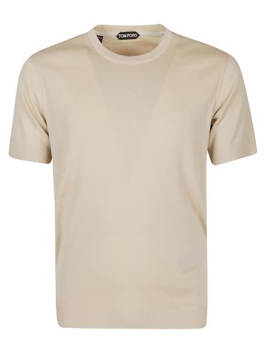 Tom Ford Placed Rib T-shirt - Tom Ford - Modalova