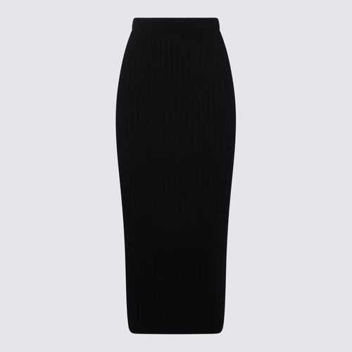 Max Mara Black Seta Wool Skirt - Max Mara - Modalova