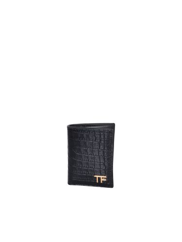 Tom Ford Logo Card Holder - Tom Ford - Modalova