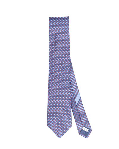 Salvatore Ferragamo Ties Blue - Ferragamo - Modalova