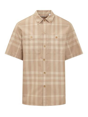 Burberry Check Cotton Shirt - Burberry - Modalova