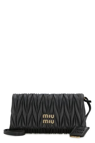 Miu Miu Leather Shoulder Bag - Miu Miu - Modalova