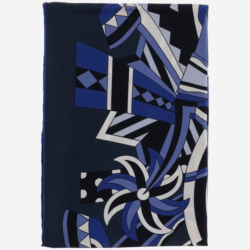 Burberry Silk Scarf With Ekd - Burberry - Modalova