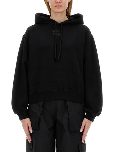 Sweatshirt With Logo - T by Alexander Wang - Modalova