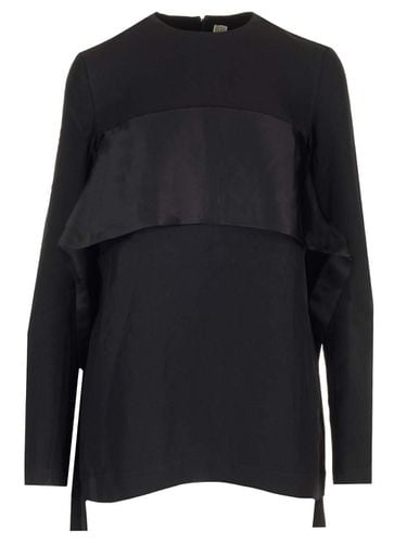 Rear-tie Fastened Long-sleeved Top - Totême - Modalova