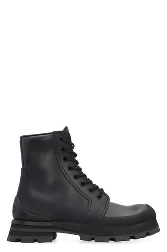 Wander Leather Lace-up Boots - Alexander McQueen - Modalova