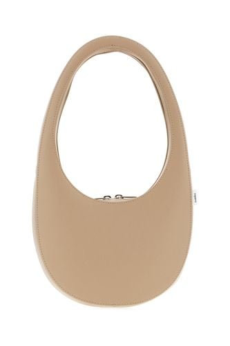 Cappuccino Leather Swipe Shoulder Bag - Coperni - Modalova