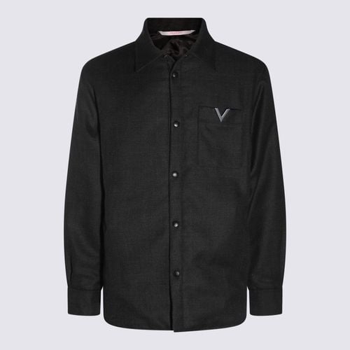 Valentino Wool Casual Jacket - Valentino - Modalova