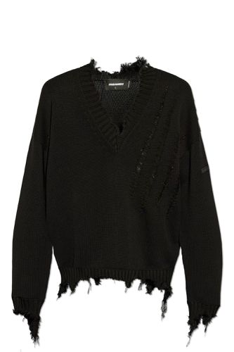 Dsquared2 V-neck Sweater - Dsquared2 - Modalova