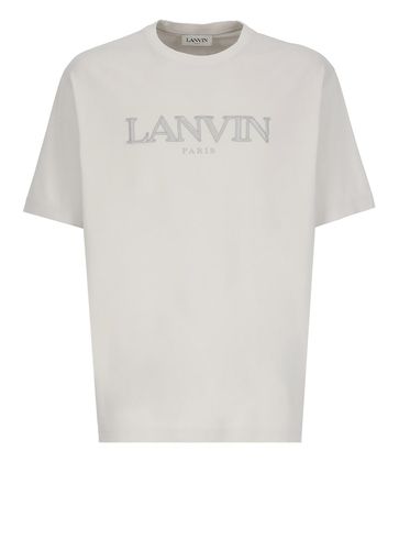 Lanvin T-shirt In Grey Cotton - Lanvin - Modalova