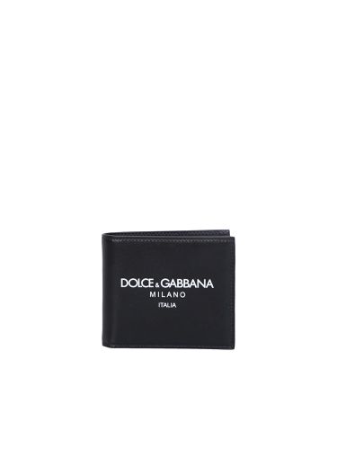 Logo-print Leather Wallet - Dolce & Gabbana - Modalova