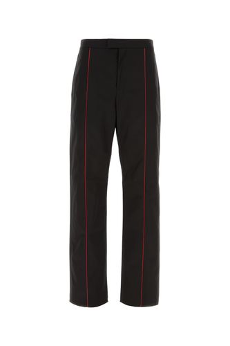 Black Polyester Blend Pant - Ferragamo - Modalova