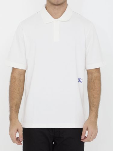 Burberry Cotton Polo Shirt - Burberry - Modalova