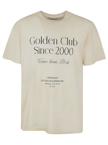 Journey M`s Regular T-shirt - Golden Goose - Modalova